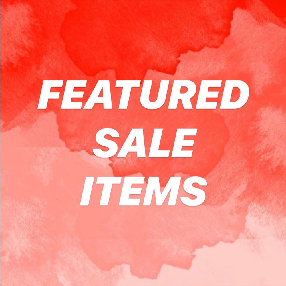 Items on sale now!